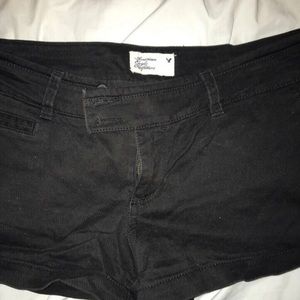 Black American Eagle Shorts